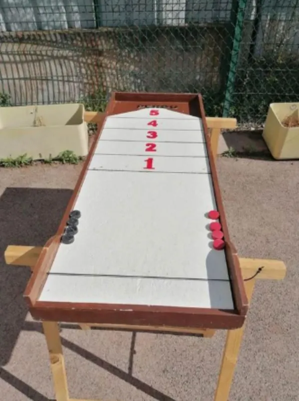 Jeu en bois traditionnel, palets